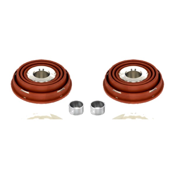 Set tacheți și burdufuri etrier – Ø 69 mm — KNORR — Cod piesă 13439
