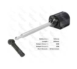Tringle de correcteur de freinage — DAF / FORD / FRUEHAUF / IVECO / MAN / RENAULT / SCANIA — Référence pièce 20302866036