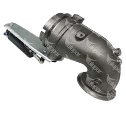 Mariposa de escape del freno motor — DAF — Referencia de pieza 50100246